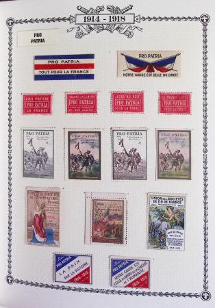 1914-18, Extraordinaire collection principalement de