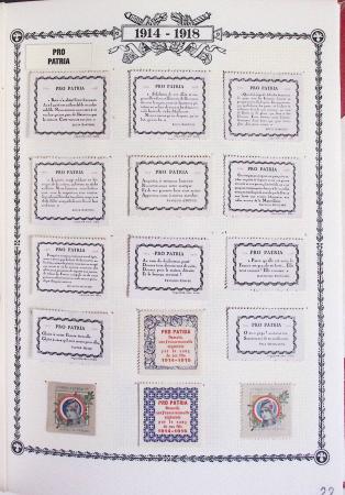 1914-18, Extraordinaire collection principalement de