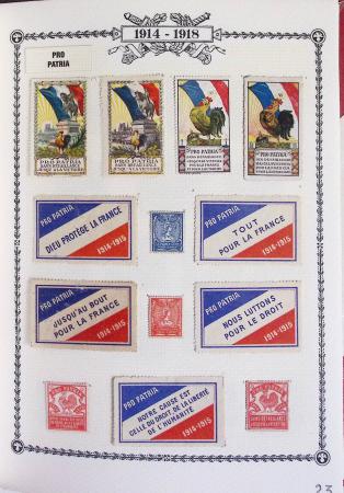 1914-18, Extraordinaire collection principalement de