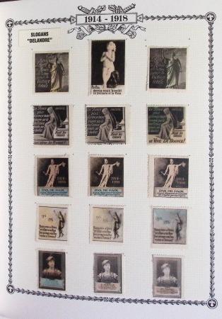 1914-18, Extraordinaire collection principalement de