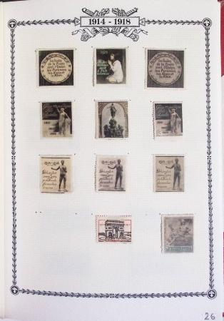 1914-18, Extraordinaire collection principalement de