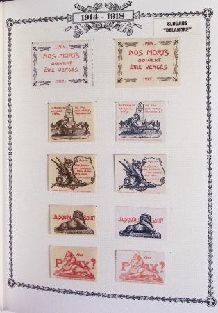 1914-18, Extraordinaire collection principalement de