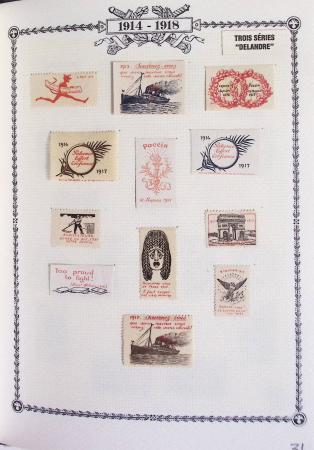 1914-18, Extraordinaire collection principalement de