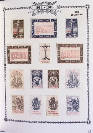 1914-18, Extraordinaire collection principalement de
