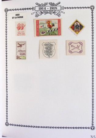 1914-18, Extraordinaire collection principalement de