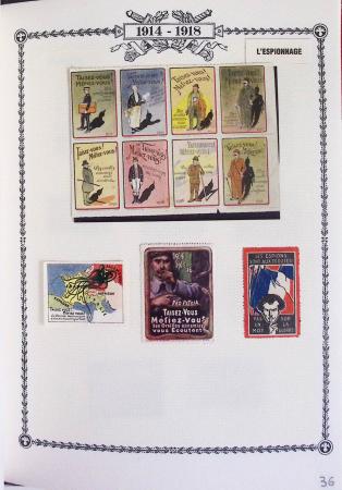 1914-18, Extraordinaire collection principalement de