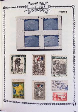 1914-18, Extraordinaire collection principalement de