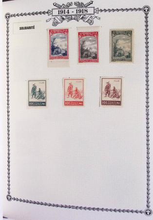 1914-18, Extraordinaire collection principalement de