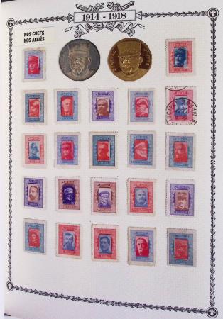 1914-18, Extraordinaire collection principalement de