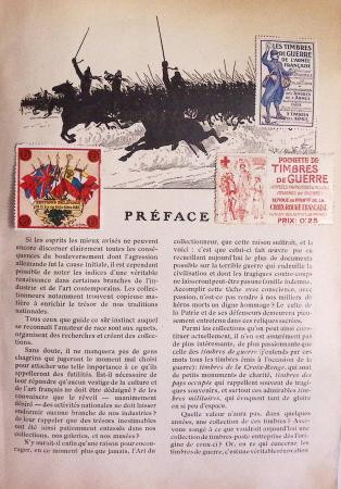 1914-18, Extraordinaire collection principalement de
