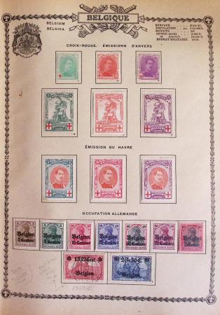 1914-18, Extraordinaire collection principalement de