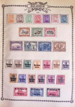 1914-18, Extraordinaire collection principalement de