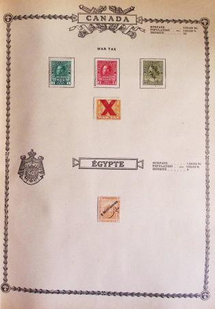1914-18, Extraordinaire collection principalement de