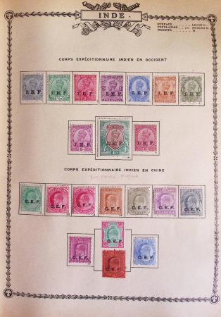 1914-18, Extraordinaire collection principalement de