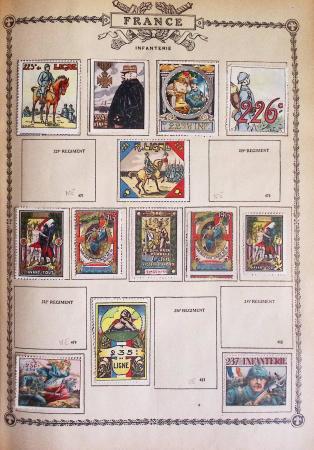 1914-18, Extraordinaire collection principalement de