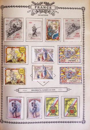 1914-18, Extraordinaire collection principalement de