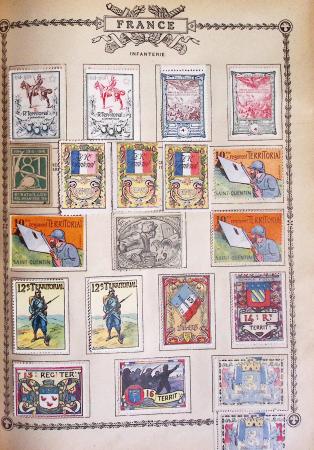 1914-18, Extraordinaire collection principalement de