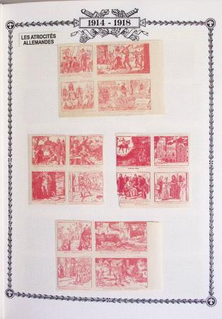 1914-18, Extraordinaire collection principalement de
