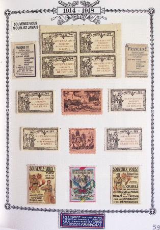 1914-18, Extraordinaire collection principalement de
