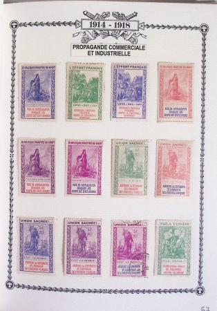 1914-18, Extraordinaire collection principalement de