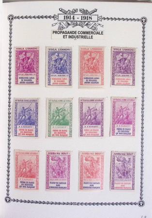 1914-18, Extraordinaire collection principalement de