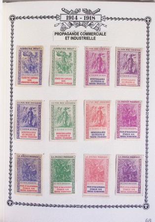 1914-18, Extraordinaire collection principalement de
