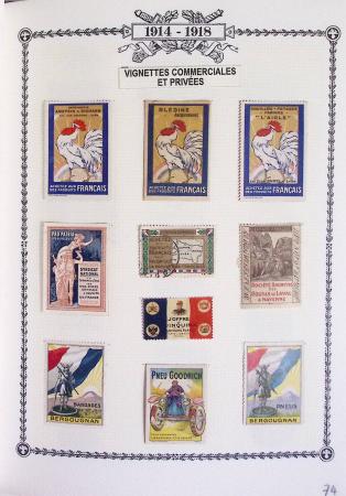 1914-18, Extraordinaire collection principalement de