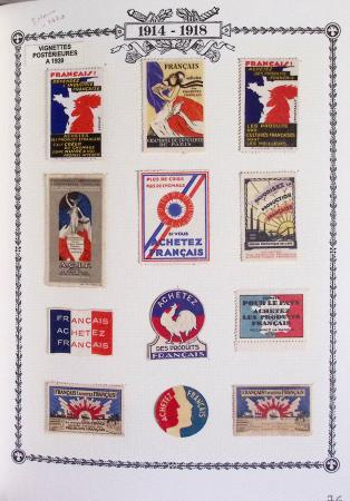 1914-18, Extraordinaire collection principalement de