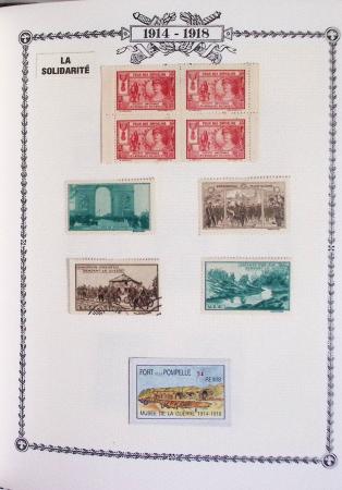 1914-18, Extraordinaire collection principalement de