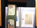 1737-1950 Kl. Nachlass in 14 Steckbüchern mit über