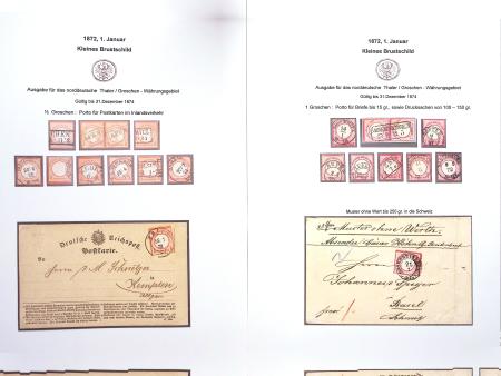 1872-74 Sammlung Kleine und Grosse Brustschilde auf