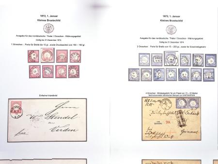 1872-74 Sammlung Kleine und Grosse Brustschilde auf