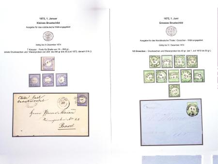 1872-74 Sammlung Kleine und Grosse Brustschilde auf