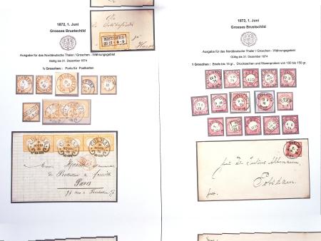 1872-74 Sammlung Kleine und Grosse Brustschilde auf