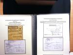 Ensemble de 57 cartes et formules de stalags et oflags
