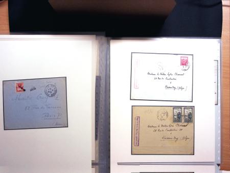 Les camps d'internement : 87 plis et documents dont