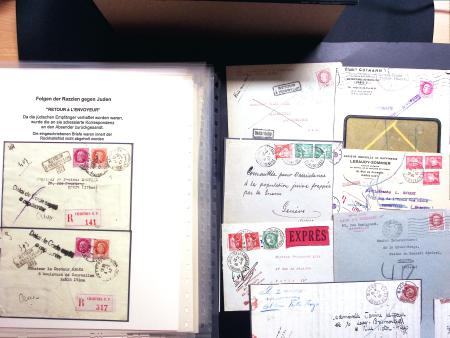 Les camps d'internement : 87 plis et documents dont