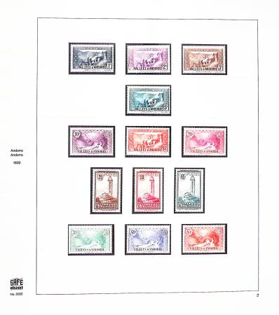 1931-1999, Collection de timbres neufs de France en