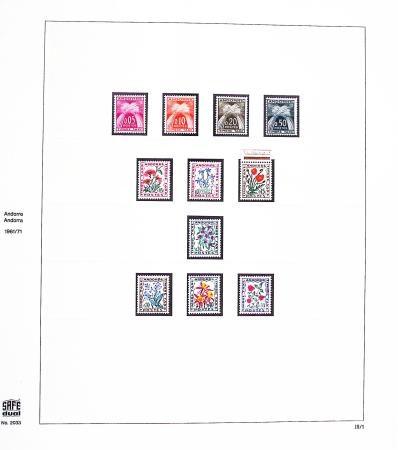 1931-1999, Collection de timbres neufs de France en