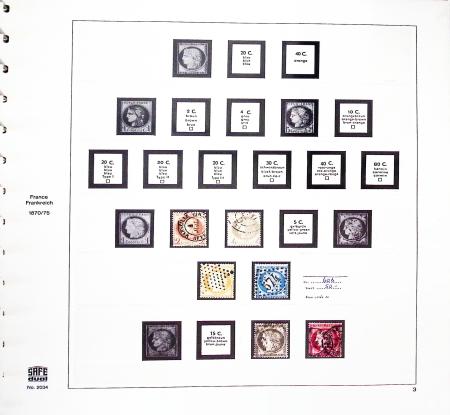 1931-1999, Collection de timbres neufs de France en
