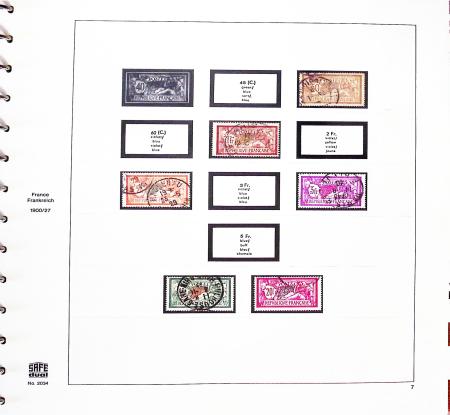 1931-1999, Collection de timbres neufs de France en