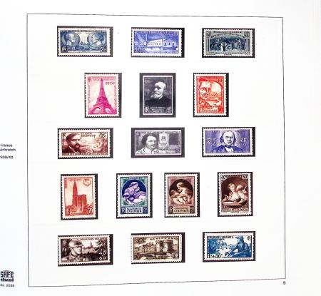 1931-1999, Collection de timbres neufs de France en