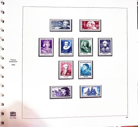 1931-1999, Collection de timbres neufs de France en