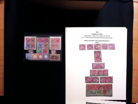 1872-1900, Sammlung Kolonien und Auslandspostämter