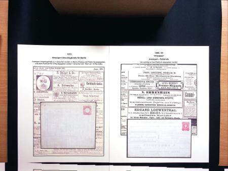 1873-1911, Sammlung von 12 Anzeigenumschlagbriefen