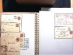 1889-1900, Sammlung meist Briefe, Karten, Ganzsachen,