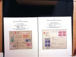 1923, Spezialsammlung Freimarken Ziffernmuster auf