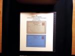 1873, Sammlung Privatganzsachenumschläge und -streifbänder