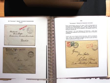 1923, Spezialsammlung Notmassnahmen der Hochinflation