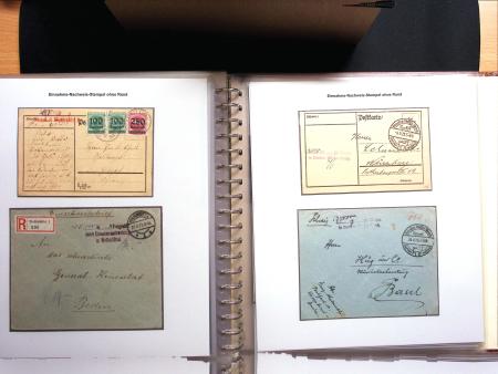 1923, Spezialsammlung Notmassnahmen der Hochinflation